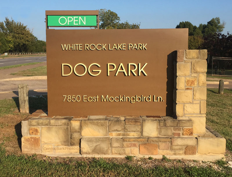 February WRL Dog park sign